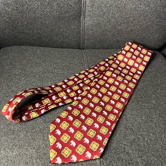 Kailong silk tie handmade - Picture 2 of 6